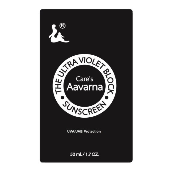 Aavarna SUNSCREEN SPF - THE ULTRA VIOLET BLOCK - 50ml