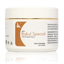 Bakul Special - The Pimple Pack for Oil Free Skin with Turmeric, Sandal, Khus and Neem - 60gm