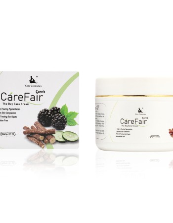 Carefair Fairness Cream with Mulberry, Cucumber Juice and Tulsi - 50gm