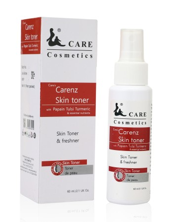 Carenz - Skin Toner with fruit enzymes, Papain, Tulsi and Turmeric - 60ml
