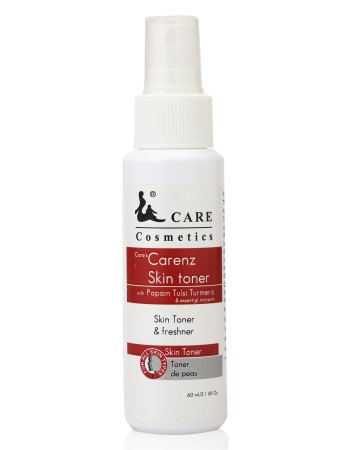 Carenz - Skin Toner with fruit enzymes, Papain, Tulsi and Turmeric - 60ml