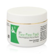 Paw-Paw Face Pack with Papaya extract for natural luster and exfoliation - 60gm