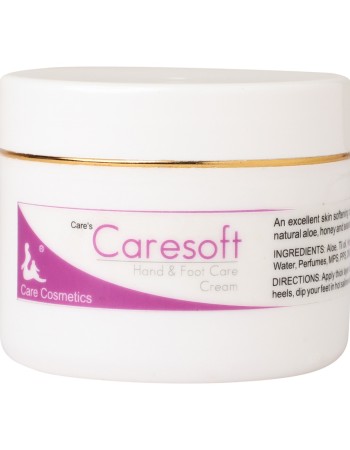Caresoft Hands & Foot Care Cream with Honey & Aloe - 50gm