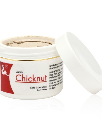 Chicknut Face Pack with Chikoo and Cashew Nut - perfect for sensitive skin - 60gm