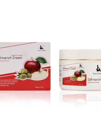 Dermarich Night Care Cream with Apple juice and Olive oil for anti-ageing - 50gm