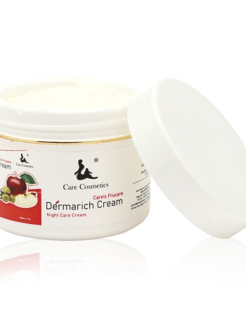 Dermarich Night Care Cream with Apple juice and Olive oil for anti-ageing - 50gm