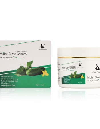 Moist Glow Facial Cream with Cucumber, Lavender, Natural Olive oil and Garcinia Indica Seed butter - 50gm
