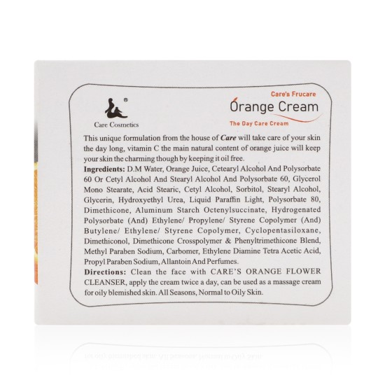 Orange Cream - The day care cream with Vitamin C rich orange juice -  50gm