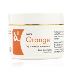 Orange Face Pack with Orange juice - Natural skin cleanser & toner - 60gm
