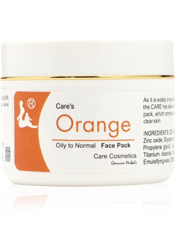 Orange Face Pack with Orange juice - Natural skin cleanser & toner - 60gm