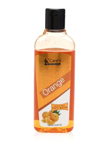 Orange Face wash with goodness of orange juice for refreshing skin- 100ml