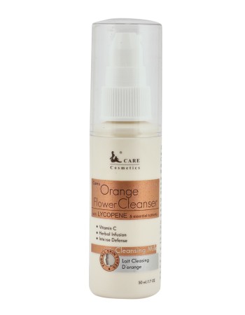 Orange Flower Cleanser - Cleansing milk with Lycopene from Tomato & Orange - 50ml