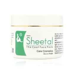 Sheetal - The Cool Face Pack with Lemon Juice, Coriander & Mint leaves - 60gm