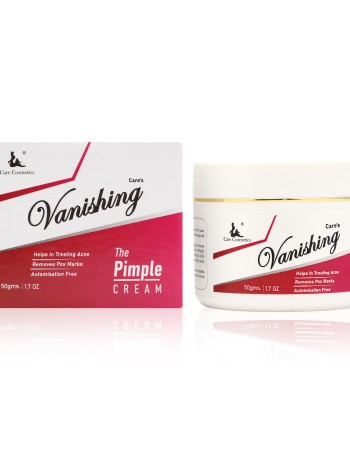 Vanishing - The Pimple cream with turmeric, basil and mountain grapes for clear skin - 50gm