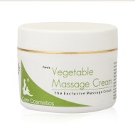 Vegetable Massage Cream enriched with cucumber juice, natural olive oil & mustard oil blended with vitamin E - 50gm